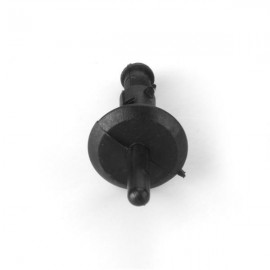 10x Black Nylon 17/64" (6.74mm) Blind Rivets Fastener 20433026 For Pontiac Fiero