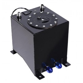 2.5 Gallon 10L Universal Aluminum Fuel Tank Oil Level Sensor Black