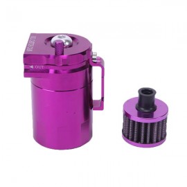 Round Oil Catch Tank Oil Catch Tank with Air Filter Purple