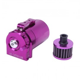Round Oil Catch Tank Oil Catch Tank with Air Filter Purple